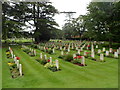 War graves in Stratford-upon-Avon Cemetery