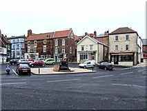 TA1101 : Market Place, Caistor by Dave Hitchborne
