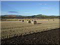 Stubble field west of the B9001