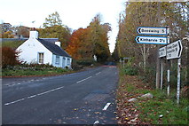 NX9666 : Road to Dumfries near New Abbey by Billy McCrorie