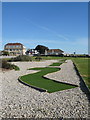 Southbourne: mini-golf on the clifftop