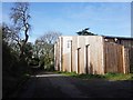 Wooden barn, Trefusis Lodge Farm