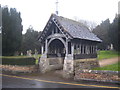 The lych gate of St John