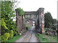 Medieval gateway at Bradlegh Old Hall