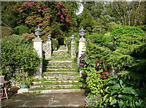 ST8058 : Steps in Iford Manor Gardens by Humphrey Bolton