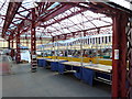 Empty stalls in Altrincham (today is Thursday)