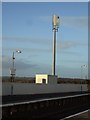 Communications mast, Montrose Railway Station