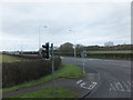 Junction of the A584 with the A583