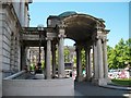 The main portico of Belfast City Hall