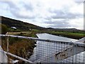 SH7866 : Afon Conwy from Dolgarrog bridge by Richard Hoare