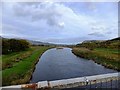 SH7866 : Afon Conwy viewed NNW from Dolgarrog bridge by Richard Hoare