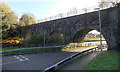 North side of a railway viaduct, Bassaleg