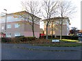 Apartment blocks on corner of Tillmouth Park Road & Hawkwell Rise, Throckley