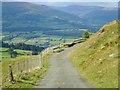 Scenic road above Clydach