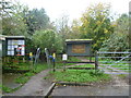 Entrance to Vinters Valley Nature Reserve