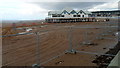 ST3160 : Beach fencing and Seaquarium, Weston-super-Mare  by Jaggery