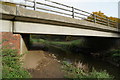 The riverside path goes under the York bypass (ring road)