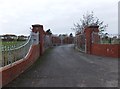 Gated entrance, Oaklands