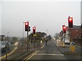 Coulsdon Road in the rain