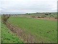 The lowest farmland at Glasfryn