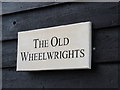 The Old Wheelwrights sign