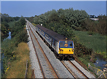 J3876 : Train near the site of Tillysburn Halt - 2002 by The Carlisle Kid