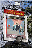 ST2998 : Open Hearth pub sign by Philip Halling