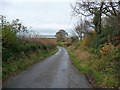 The narrow road to Rhos Isaf