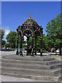 Ironwork fountain by St Tydfil