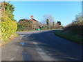 Mill Farm, at a bend in Mill Lane