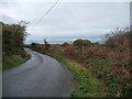 The road down to Rhos Isaf