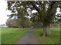 Path at the northern end of Braunstone Park