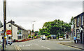 Ffairfach crossroads, near site of former Llandilo Bridge station