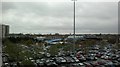 View over Romford from the roof of the Brewery multi-storey car park