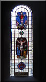 NZ2464 : St. Andrew's Church, Newgate Street, NE1 - stained glass window, Lady Chapel (3) by Mike Quinn