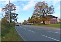 Heading west along the A47 Hinckley Road