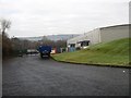 Goods entrance to a works in Erskine