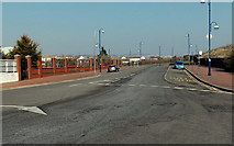 ST1166 : Station Approach Road, Barry Island by Jaggery
