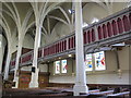 NZ2464 : The Church of St. Thomas The Martyr, Barras Bridge / St. Mary's Place, NE1 - south aisle and gallery by Mike Quinn