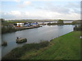 Boatyard and canal junction, Sharpness