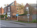 Bus stop on Syston Road, Queniborough