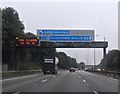 Gantry over the M5