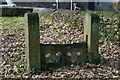 Stocks at St Wilfrid Church, Burnsall, Yorkshire