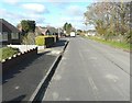 Looking north-northwest along Richborough Road