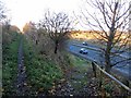 NZ1667 : A69 from bridleway north of Walbottle by Andrew Curtis