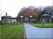 NZ2276 : South entrance to Blagdon Hall by Oliver Dixon