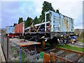 SH7767 : B. R. 13 ton Pipe Wagon No. B740928 by Richard Hoare