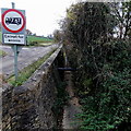 Dry drainage channel, Burton