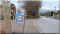J3683 : "Speed cameras" sign, Jordanstown by Albert Bridge