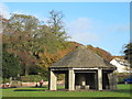 Memorial shelter on The Sands